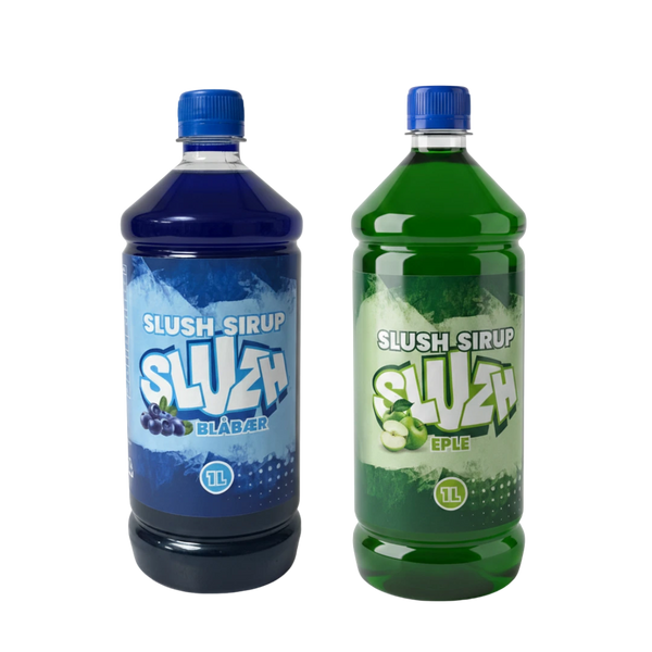 Siruper (eple & blåbær)
