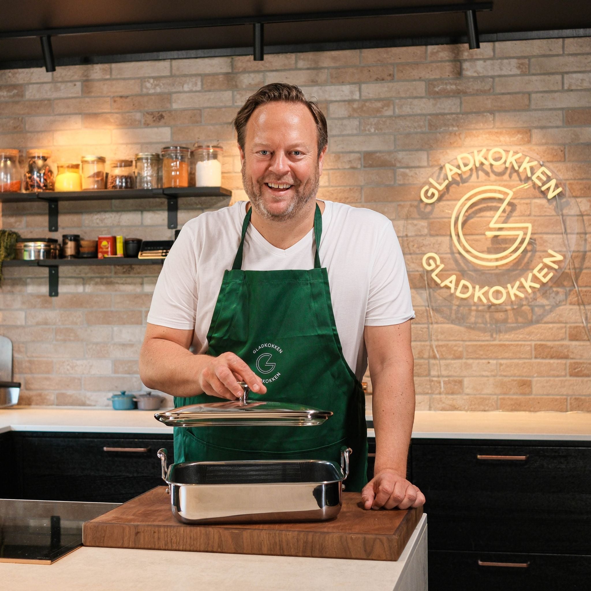 Hybrid Slipp-Lett Høy Langpanne 32 x 26,5 x 8 cm