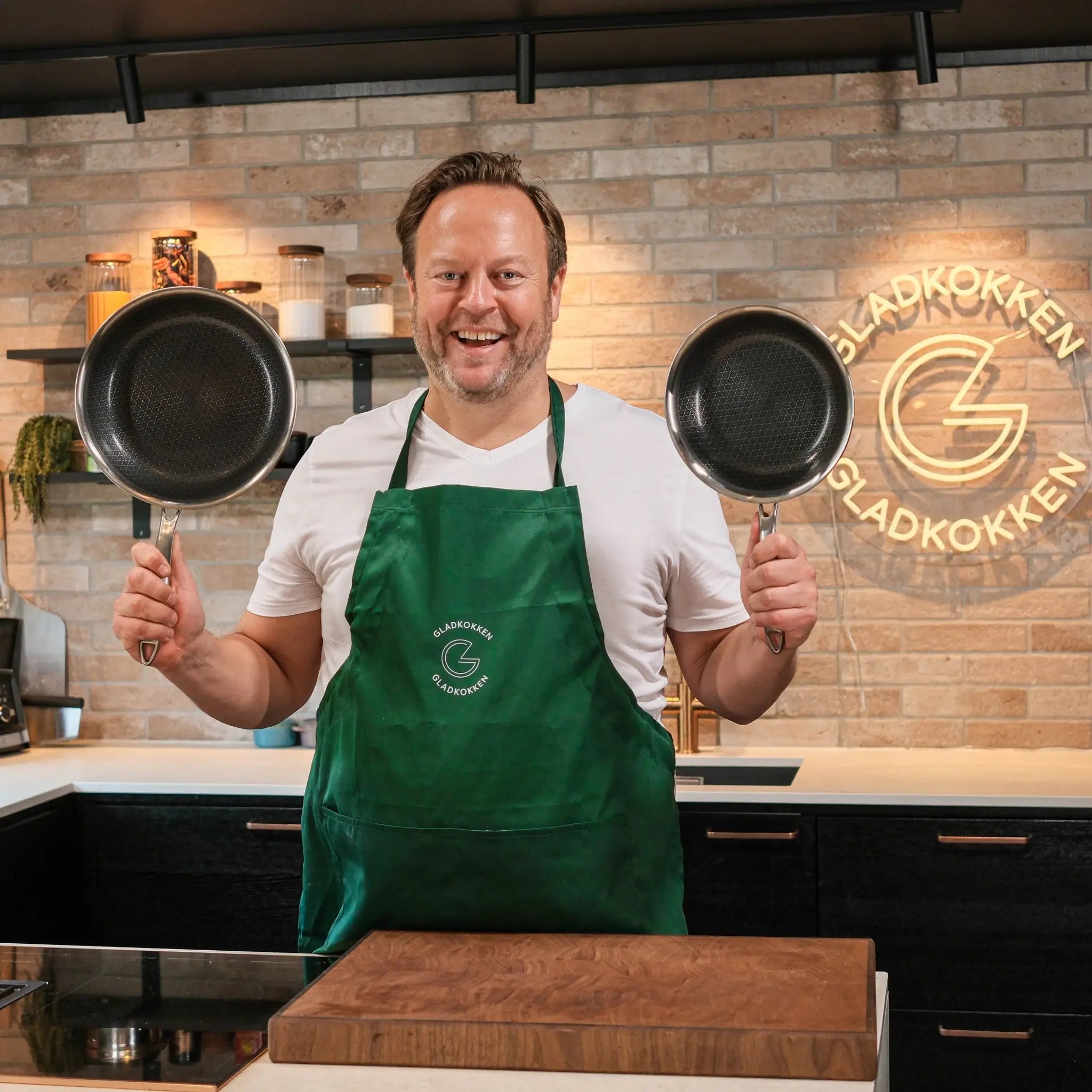 Hybrid Slipp-Lett Stekepanne Ø26 + Gratis Ø20 Panne