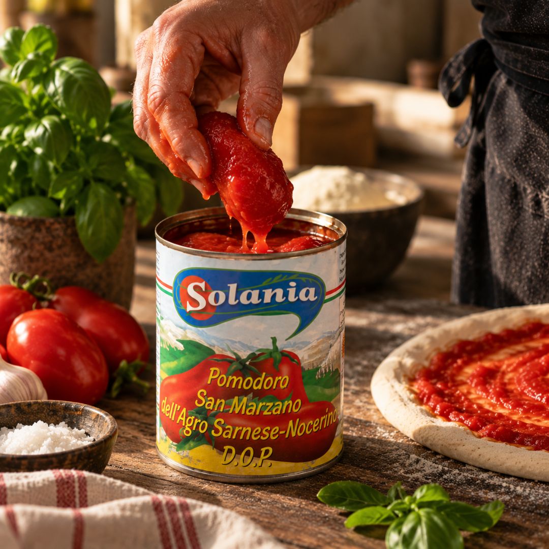 Pizzaovn + 4 bokser San Marzano DOP
