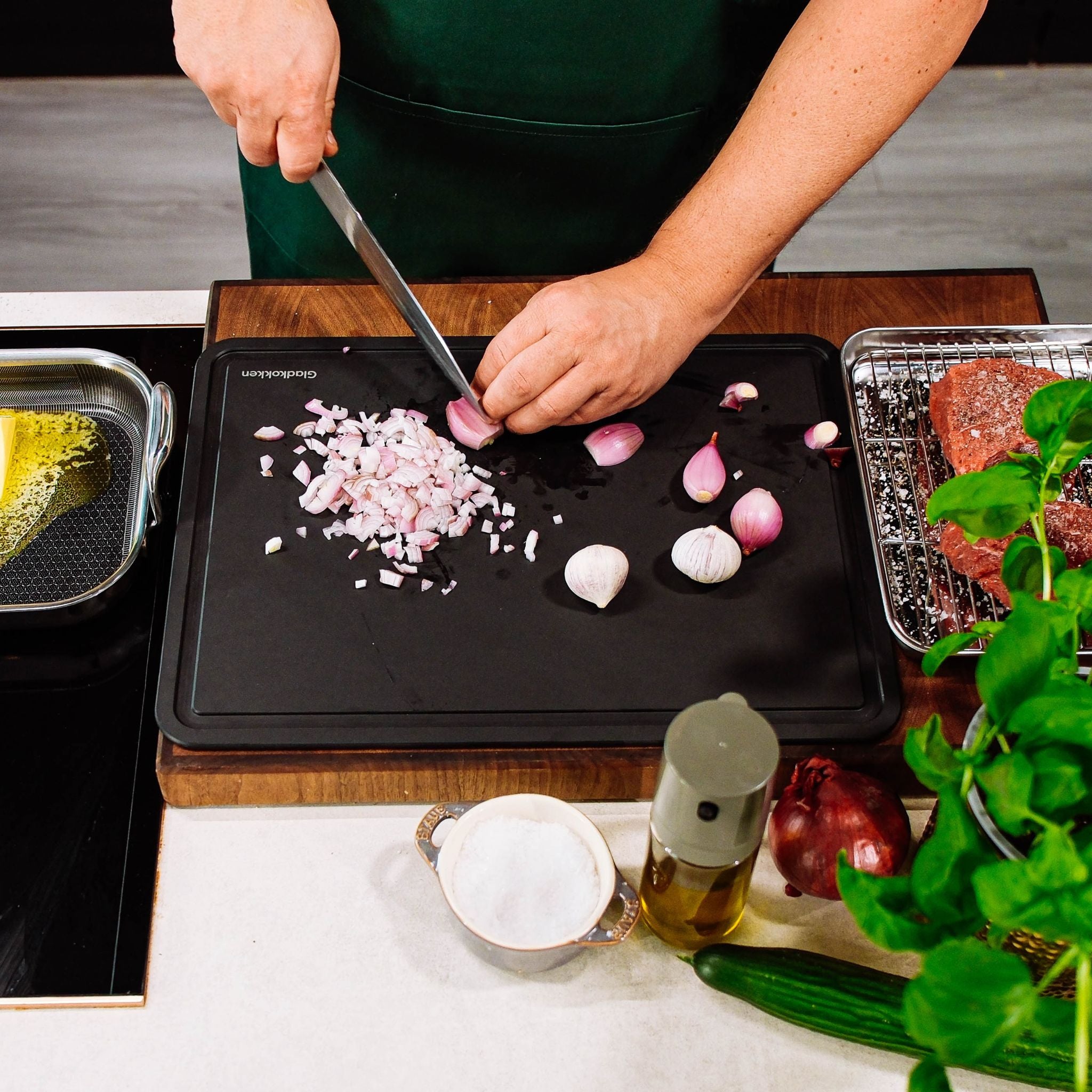 Skjærebrett i Furutre – 44×32,5 cm