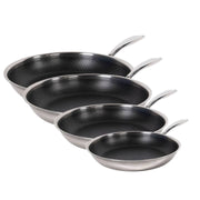 Hybrid slipp-lett stekepannesett (20, 24, 28 & 32 cm)
