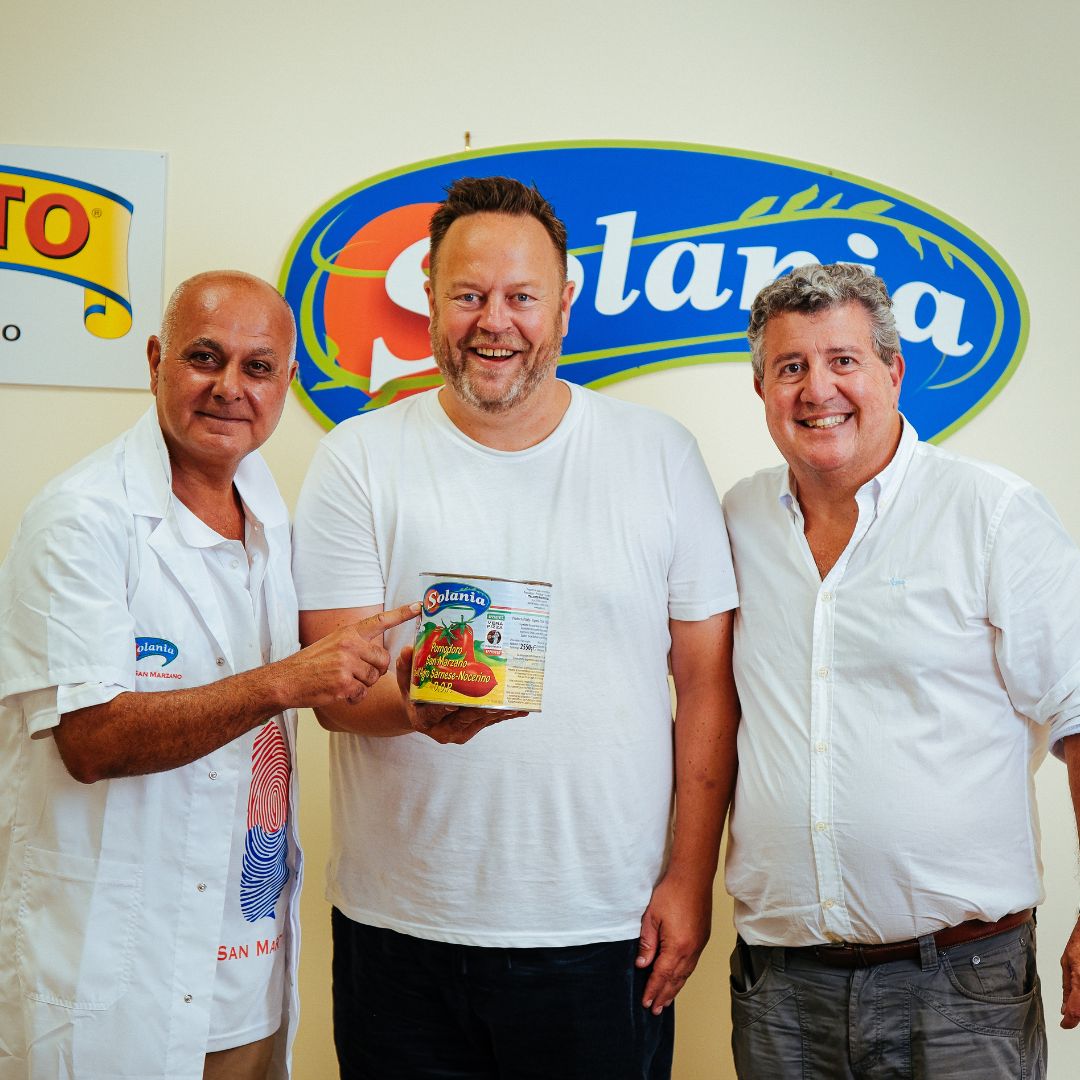 Pizzaovn + 4 bokser San Marzano DOP