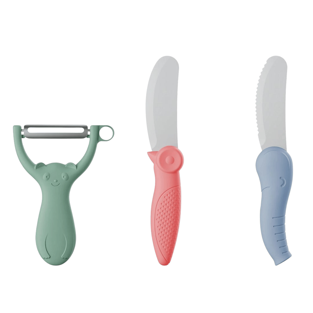 Barneknivsett Med Skreller