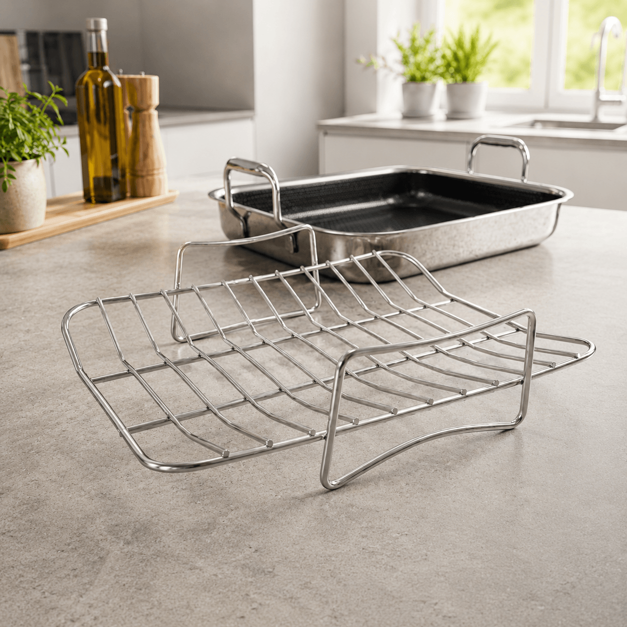 Rist til Langpanne 29x22x9cm