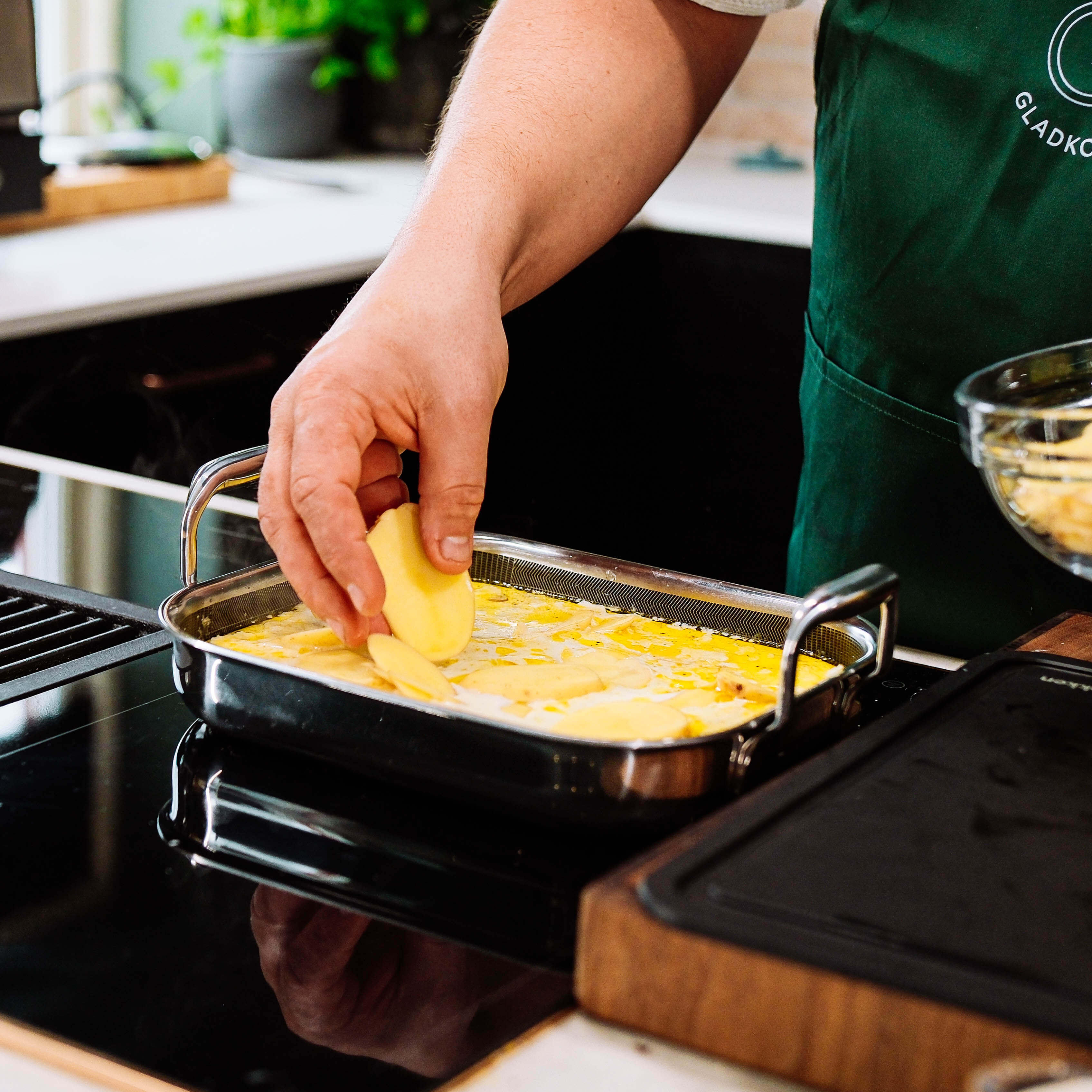 Hybrid Slipp-Lett Langpanne 25x20 cm