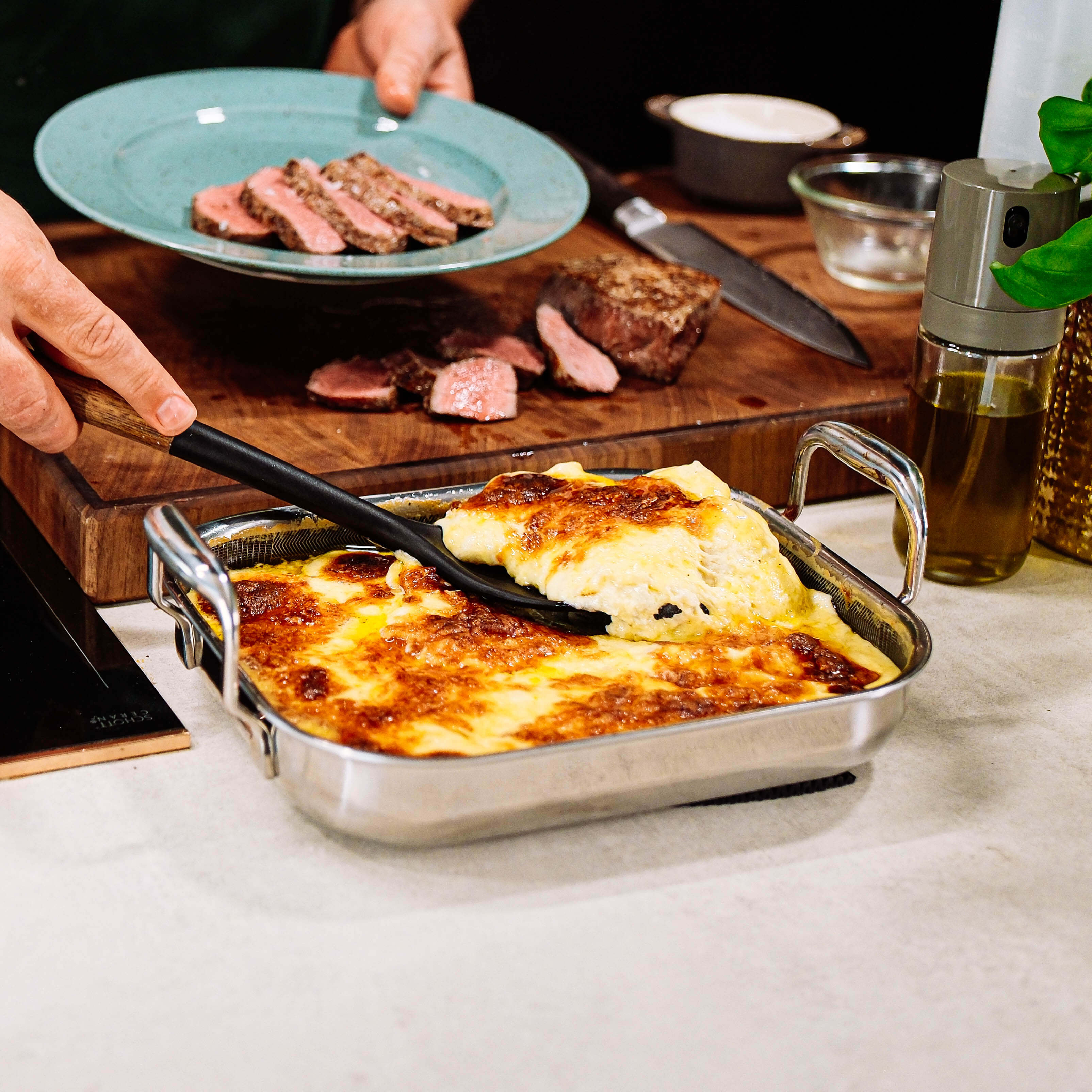 Hybrid Slipp-Lett Langpanne 25x20 cm