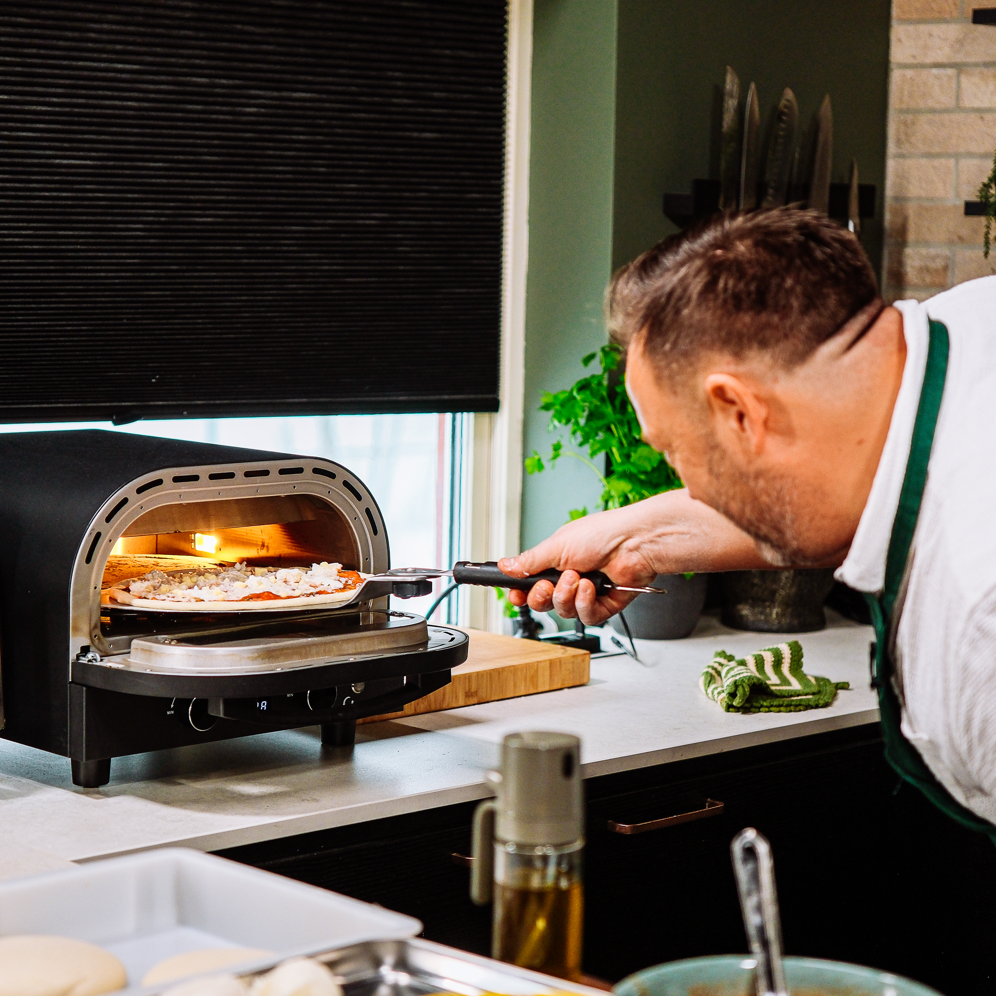 Elektrisk Pizzaovn – 2000W