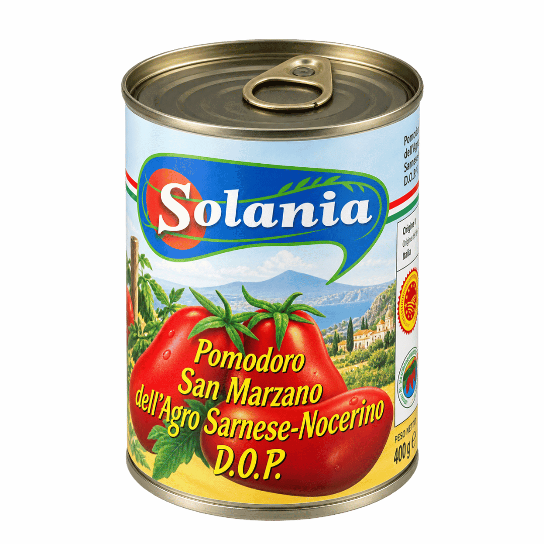 San Marzano DOP tomater 400 g – Solania