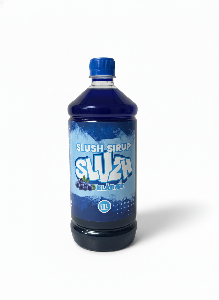 Blåbær Sirup (konsentrat) 1000 ml