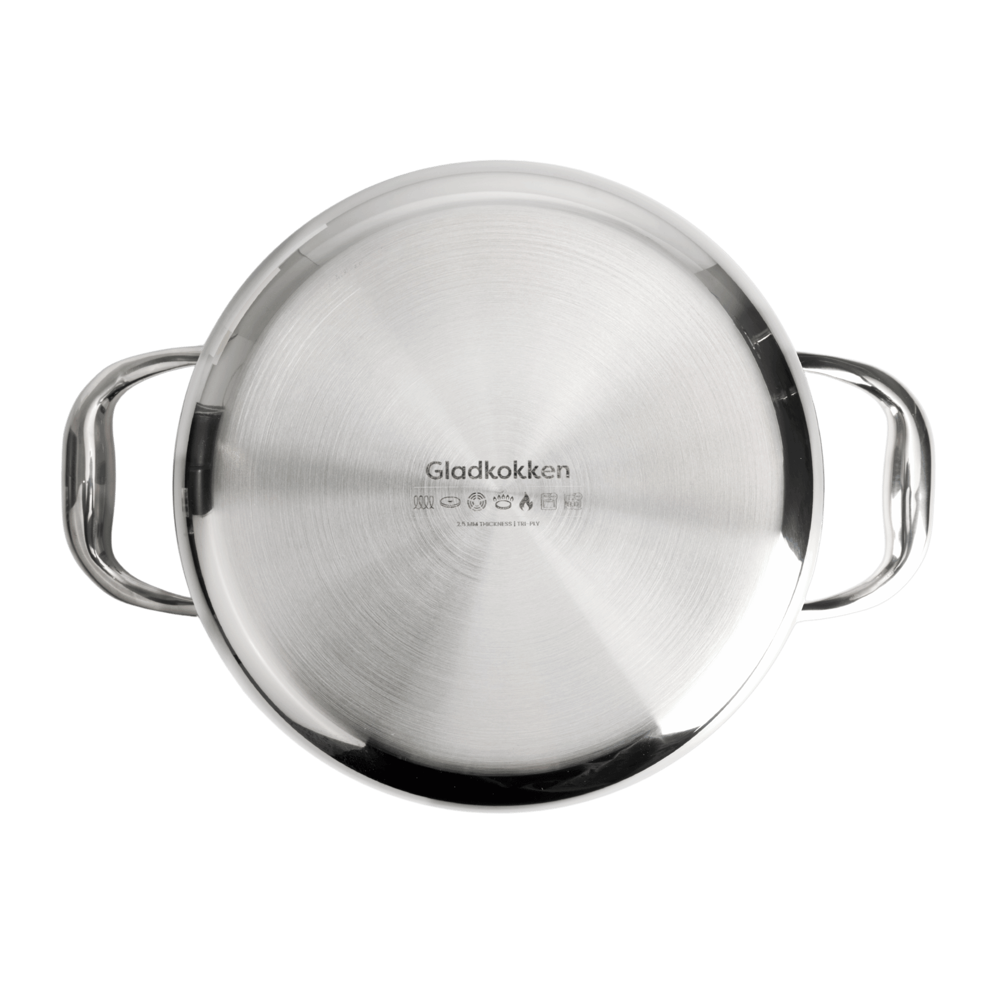 Hybrid Slipp-Lett Gryte med Lokk Ø20 2,92L