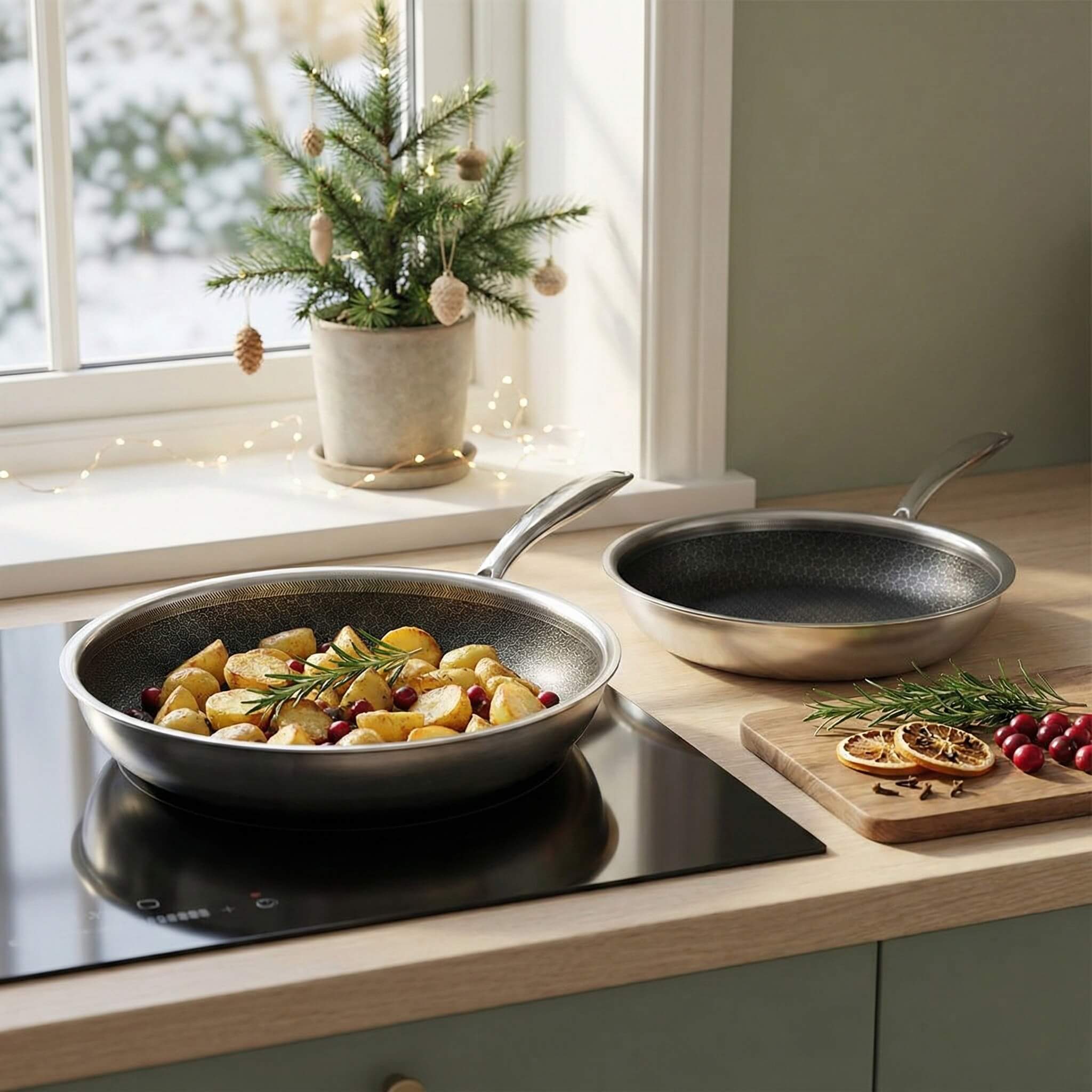 Hybrid Slipp-Lett Stekepannesett (Ø28 & Ø24)