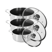 Hybrid slipp-lett grytesett (20, 24 & 28 cm)