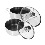 Hybrid slipp-lett grytesett (Kasserolle 16 cm & Gryte 20 cm)