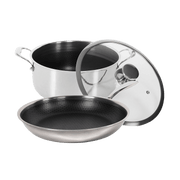 Hybrid slipp-lett sett (Stekepanne 24 cm & Gryte 20 cm)