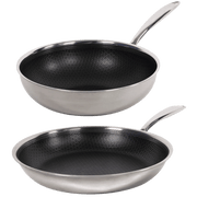 Hybrid slipp-lett sett (Stekepanne Ø32, Wok Ø28)