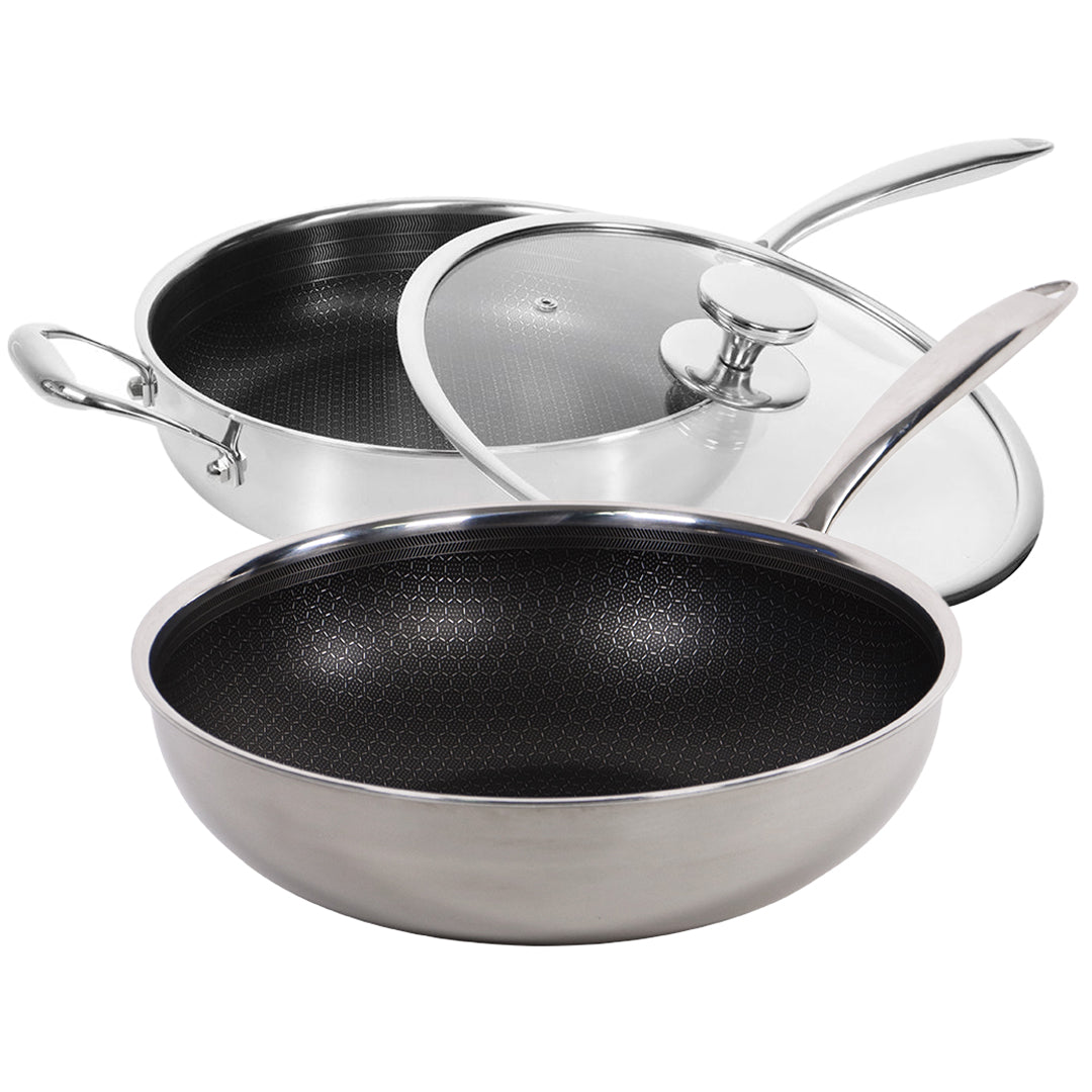 Wok & Sautépanne Slipp-Lett