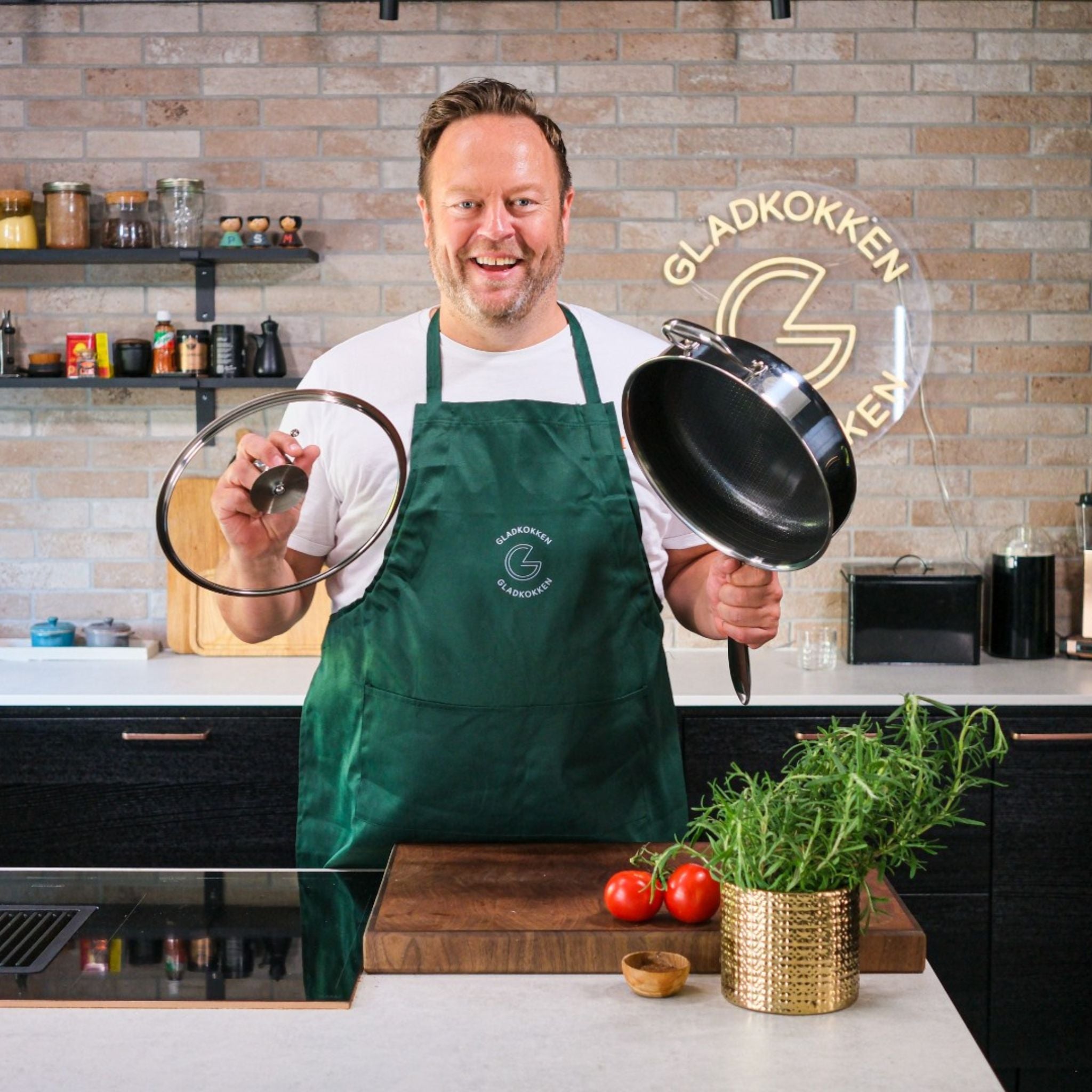 Wok & Sautépanne Slipp-Lett