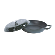 Støpejerns Sautépanne Med Lokk Ø30,5