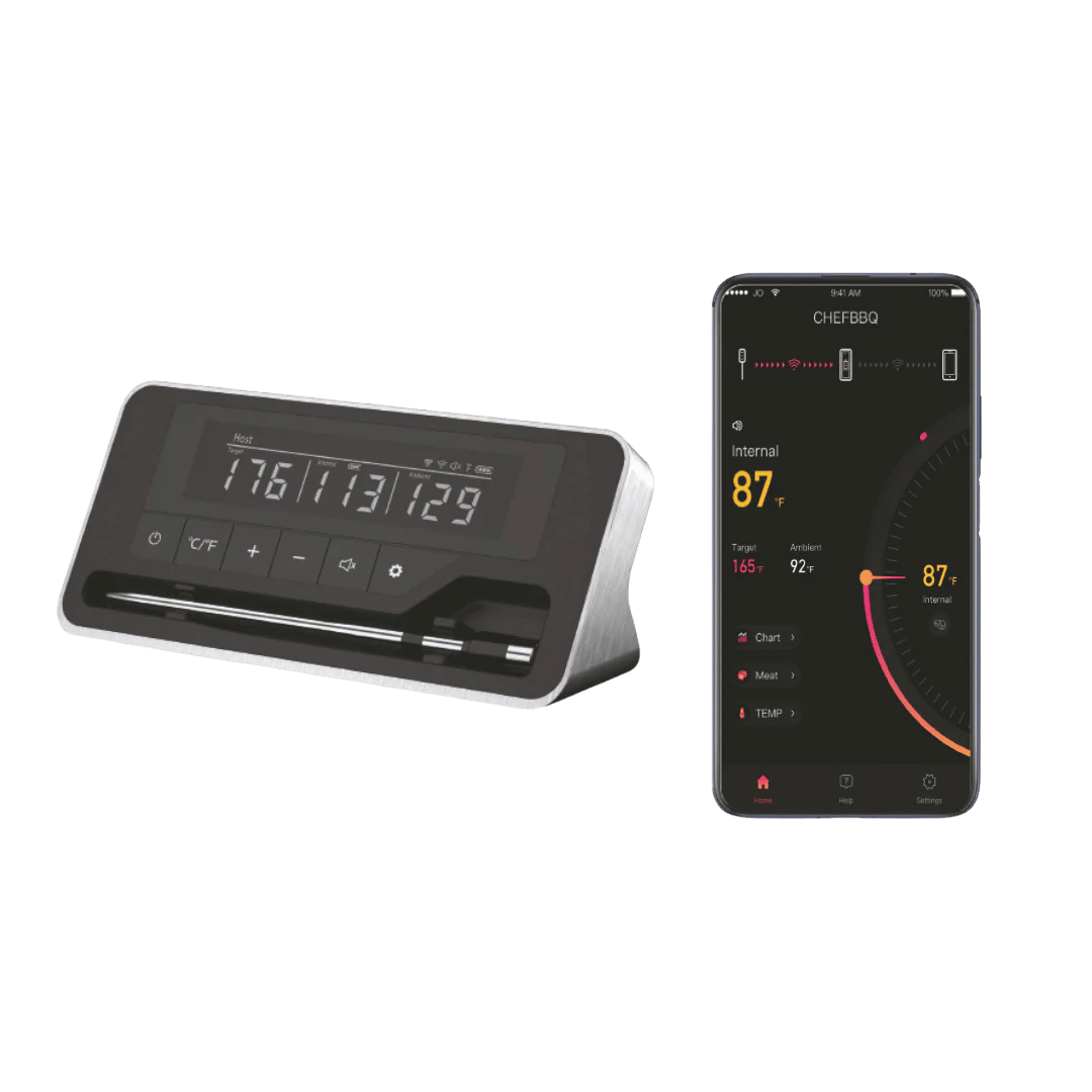 Trådløst Steketermometer Med 1 Probe