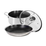 Hybrid slipp-lett sett (Stekepanne 24 cm & Gryte 20 cm)