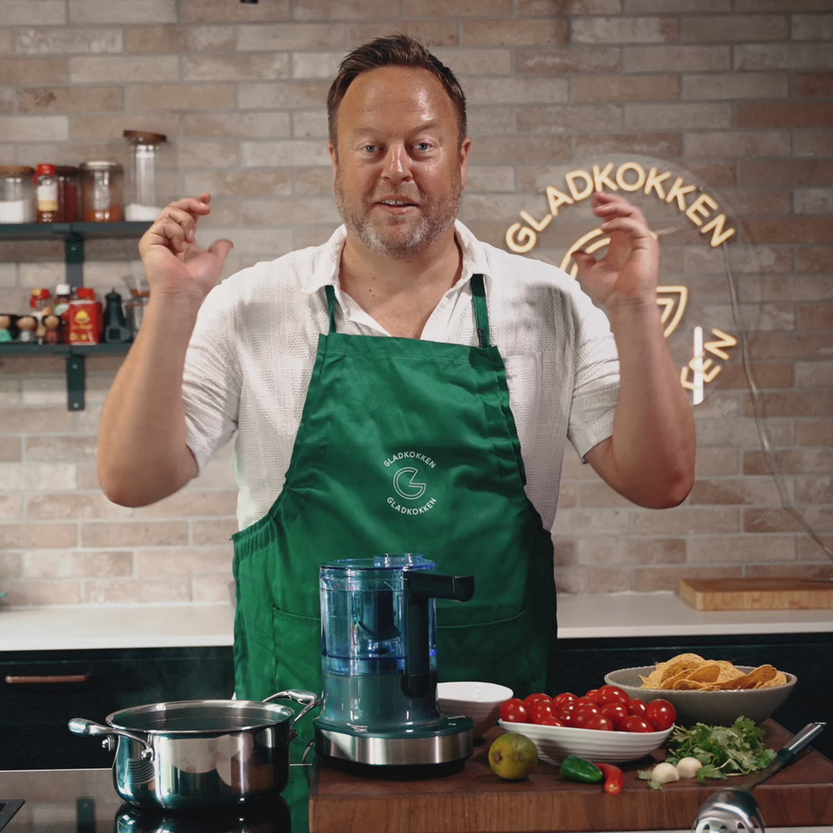 Last inn video: Video som viser produktet i daglig bruk på kjøkkenet