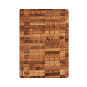 Skjærefjøl Teak med Saftrille - 45x30x2,5cm